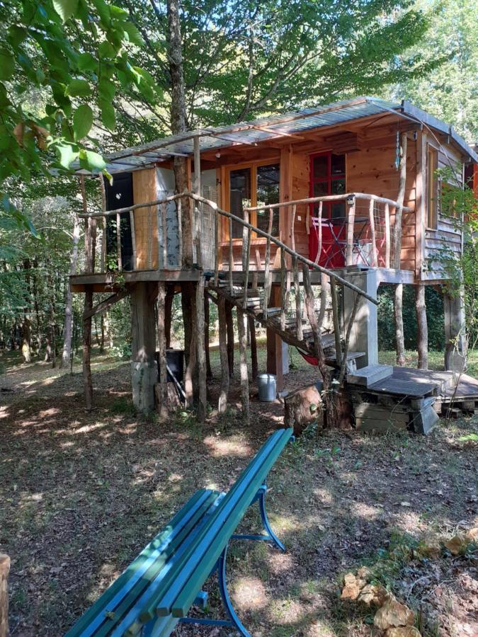La Cabane De L'Oiseau Couze-et-Saint-Front エクステリア 写真